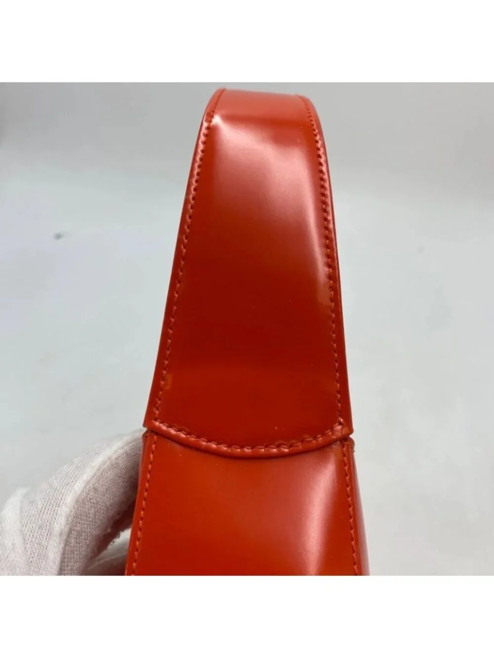 Gucci Shoulder Bag Enamel Orange GG Party - Picture 5 of 15
